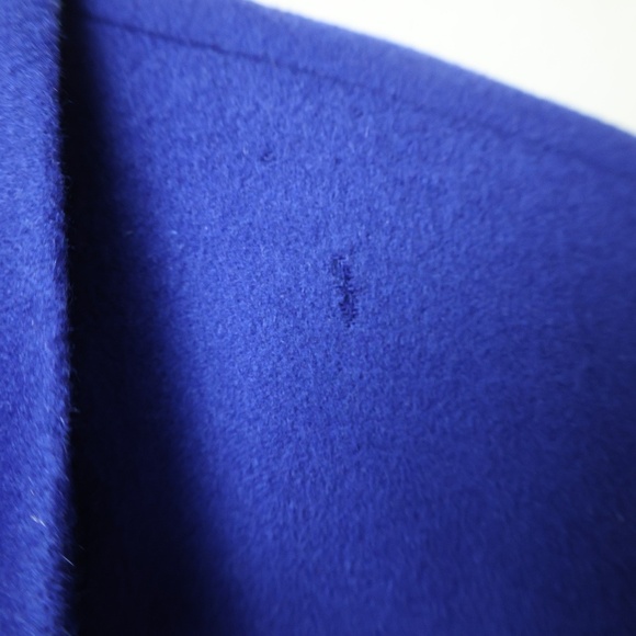 Dana Buchman Royal Blue Cashmere Blend Blazer Coat - Picture 6 of 8